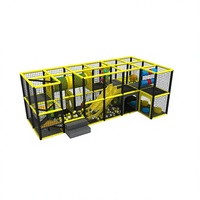 Tunnel d'escalade intérieur en plastique pour enfants, motif animal, usage domestique et commercial, pour les 3 ans et plus, marque JDS, capacité 100-500 kg, unisexe