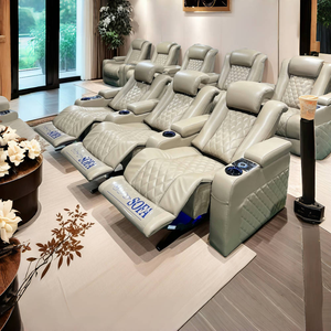 Ensemble canapé inclinable moderne et luxueux pour le cinéma et la maison fauteuils inclinables pour le salon salle des médias salle de cinéma école hôtel - Product Image 5