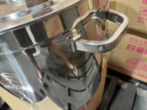 Nồi nấu súp cảm ứng đôi 60cm, dày dặn, dung tích lớn 5L 98L 170L, chất liệu inox, có nắp, dùng cho thương mại - Product Image 3