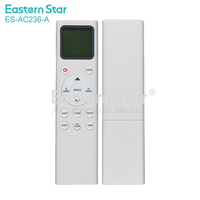 Télécommande LCD AC ES-AC236-A de haute qualité à prix d'usine, compatible avec la télécommande de climatiseur M/BO-H12A4 M/BO
