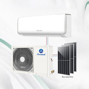 Puremind 18000 Btu 2hp AC DC Hybrid 48V Mini Split Aire acondicionado Solar Powered Off Grid R32 <span class=keywords><strong>Inversor</strong></span> de ahorro de energía Fácil instalación - Product Image 1