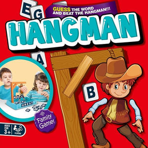 Juego de adivinanzas de ahorcado divertido multijugador, juguetes interactivos para niños, gran oferta, vaquero, adivina palabras, juego de mesa familiar - Product Image 3