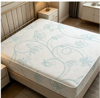 Tissu de matelas en jacquard tricoté 100 % polyester à motif floral, rafraîchissant et respirant, largeur 200-250 cm, 160-600 g/m², OEM/ODM disponible