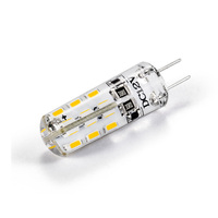 Ventes directes d'usine Dimmable Mini DC12V 1.5W G4 LED Ampoule LED 360 Angle de faisceau Lumières Cristal Lumière Lustre lumières ampoule