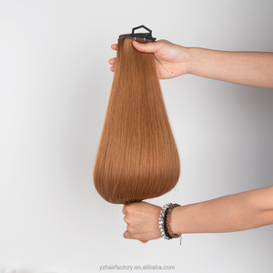 New Arrival <b>Micro</b> Bead Butterfly Weft Human Hair <b>Extension</b> Remy 100 Double Drawn European Hair Invisible Butterfly Genius Wefts - Product Image 3