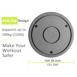Disque de fitness <span class=keywords><strong>KYTO</strong></span> pour la taille, appareil de mise en forme, planche de torsion, équipement minceur pour le corps - Planche d'équilibre à pédale en forme de pied pour le sport KYTO2231 - Product Image 4