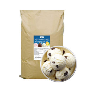Venta al por mayor de fábrica YUECHUANXIANG Polvo original para helado duro, bolsa de 25 kg, crema no láctea, suministro para heladerías y cafeterías, directo de fábrica - Product Image 2