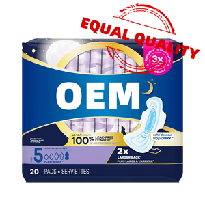 Tôi Chăm Sóc Phân Hủy Sinh Học Sinh Thái Thân Thiện Bán Buôn Cotton Hữu Cơ Phụ Nữ Giá Rẻ Vệ Sinh Khăn Miếng Đệm Phụ Nữ Khăn Ăn - Product Image 1