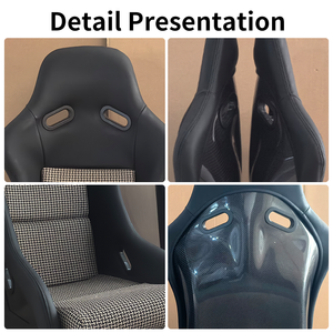 Гоночные сиденья EDDYSTAR Factory Direct Universal <span class=keywords><strong>Bucket</strong></span> с регулируемыми направляющими для SRX, SUBARU, Ford, Lexus, <span class=keywords><strong>Mazda</strong></span>, Honda, BMW X3, X5 - Product Image 6