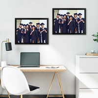 Hot Sale 8.5x11 High Definition Diplom und Zertifikat Foto rahmen Großhandel PVC Honor Awards Posed Photo Frame