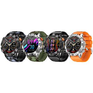 K59 Men's Luxury Ultra-Rugged 24h Smart <strong>Watch</strong> <strong>with</strong> 5G <strong>Compass</strong> Music Cellular Features Custom Logo Sim Card Slot Call &amp; Calendar - Product Image 5