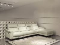 VONLIVA Sofá Cama Moderno para Sala de Estar, Muebles de Lujo para Sala de Estar de Villa, Sofá Cama Cómodo para Vestíbulos de Hoteles Cinco Estrellas