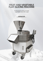 Cortadora Comercial de Frutas y Verduras, Máquina Eléctrica Automática para Rebanar Papas, Cebollas y Zanahorias
