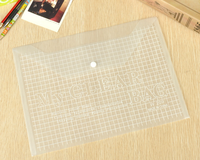 Sac porte-documents A4, personnalisé, pochette en PP transparente pour dossiers instantanés, étanche pour documents du bureau