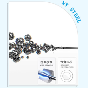 Set di Corde per Chitarra Acustica <span class=keywords><strong>Daddario</strong></span> XS, 6 Corde per Chitarra Acustica, 6 Fili Neri per Corda, Set Completo - Product Image 4
