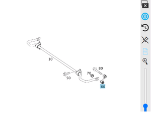 OEM 2463200789 Barra de Equilibrio Trasera Izquierda, Barra de Conexión Pequeña, Accesorios Automotrices para <span class=keywords><strong>Mercedes</strong></span> W246 - Product Image 3
