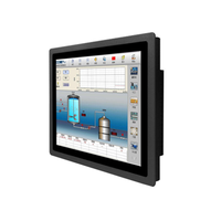 PC industriel 15,6 pouces avec écran tactile capacitif projectif 10 points, indice de protection IP65, processeur Celeron J4125, Windows 10 préinstallé
