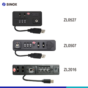 Excellent Quality Usb Charging Travel <b>Locks</b> <b>Tsa</b> Luggage <b>Lock</b> <b>Tsa</b> Combination <b>Locks</b> With Usb - Product Image 1