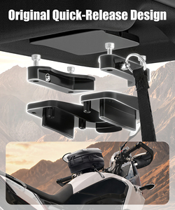NICECNC Base antivol à dégagement rapide avec verrouillage Push-Pull pour <span class=keywords><strong>sacoche</strong></span> de réservoir de moto, <span class=keywords><strong>sacoche</strong></span> portable pour Yamaha <span class=keywords><strong>Tenere</strong></span> <span class=keywords><strong>700</strong></span> XTZ 07 2019-2024 - Product Image 3