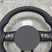 Volant en cuir pour Volkswagen VW Golf 4 5 6 7 7.5 8 gti Jetta Tiguan T6 Passat B6 B7 B8 Mk7 Mk5 Mk8 gti Polo 6r Scirocco
