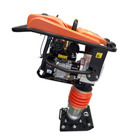 Compacteur vibrant manuel 2026 Vibropac, moteur essence GX160, équipement de construction, compacteur sauteur