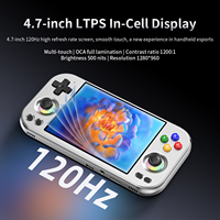 Retroid Pocket Mini V2 3.92 pouces OLED grand écran classique rétro Android lecteur de jeu portable SD865 avec Communication Wi-Fi