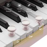 KERID Music Foldable Piano Keyboard Electronic Folding Piano Portable Digital 88 Key Piano Musical Instrument