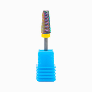 Brocas de Carburo de Tungsteno con Diamantes de Colores para Uñas Acrílicas, Herramientas de Manicura para Eliminar Cutículas - Product Image 4