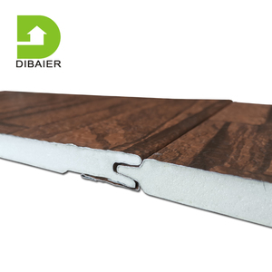 El <span class=keywords><strong>mejor</strong></span> panel sándwich prefabricado de pu <span class=keywords><strong>para</strong></span> aislamiento térmico, pared exterior, decorativo 3D en relieve - Product Image 3