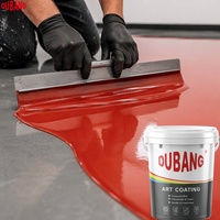 Pintura al Agua de Grado Industrial, Resistente al Desgaste, Resistente a la Presión, Impermeable, Fuerte Adhesión, Resina Epoxi para Pisos