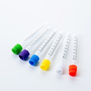 Ikeme phòng thí nghiệm GAMMA RAY vô trùng cryosure đông lạnh lọ 2ml nhựa CYRO lọ lưu trữ cryotube PP cryovial 5ml 2ml nhựa cryotube - Product Image 3