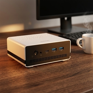 CHUWI UBox Handgroßer Mini-PC für Gaming Günstiger OEM AMD <span class=keywords><strong>R5</strong></span> <span class=keywords><strong>6600H</strong></span> bis zu 4,5 GHz 16GB RAM 512GB SSD Windows 11 Pro Ultraleicht - Product Image 5