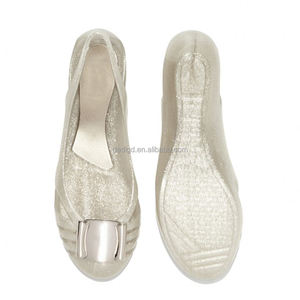 รองเท้าบัลเล่ต์เบอร์มิวดาสำหรับผู้หญิง, ขนาด34-41รองเท้าส้นตึกเจลลี่ - Product Image 3