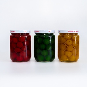 Cerezas Maraschino Enlatadas <span class=keywords><strong>al</strong></span> Por Mayor, Marca OEM, en Almíbar de Azúcar, Fruta Enlatada - Product Image 3