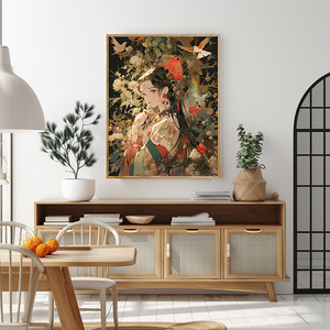 Pintura de <span class=keywords><strong>Color</strong></span> DIY sin Marco, Hecho a Mano, Anime de Ocio, Decoración de Dormitorio, Pintura Colgante, 40x50, 1 Unidad - Product Image 2