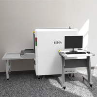 Scanner de bagages à rayons X pour inspection, technologie de détection par IA, taille du tunnel 650*500 mm, modèle SD-6550A