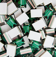 Tuiles de Mahjong Américaines Haut de Gamme Modernes en Acrylique Rose Cristal, Pliables, Écologiques, 4 Couleurs, 160 Pièces, pour Réunions de Famille et Activités Extérieures