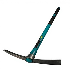 Pioche de jardin FT SPA modèle 1801070 en acier trempé avec manche DURAFLEX G1500 en bois et acier - Product Image 1