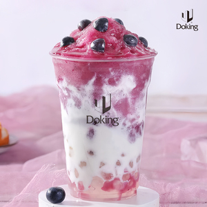 Produttori di mirtilli frutta marmellata di granite sciroppo concentrato cono di neve sciroppo per frappé frullato succo di frutta ingredienti del tè - Product Image 5