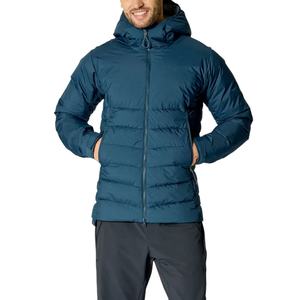 เสื้อโค้ทบุขนเป็ดแบบมีฮู้ด รุ่นใหม่ ผลิตโดย OEM เป็นมิตรกับสิ่งแวดล้อม ขนาดใหญ่พิเศษ แบบกลับด้านได้ สำหรับผู้ชาย พร้อมซิป  คุณภาพพรีเมียม - Product Image 2