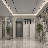 Panel Langit-langit Aluminium Honeycomb Modern - Tahan Air & Api Ramah Lingkungan untuk Dekorasi Interior