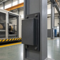 Plaque d'amortissement de friction en acier de précision, à roulement de piston-cylindre, pour le contrôle des vibrations mécaniques en génie civil