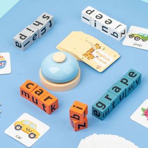 Rompecabezas de Alfabeto ABC Montessori para Niños y Niñas, Juguete de Madera con Tarjetas de Memoria para Emparejar Letras - Product Image 5