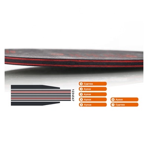Custom X3 Basswood 7 Ply Tafeltennis Blad <span class=keywords><strong>Pingpong</strong></span> <span class=keywords><strong>Racket</strong></span> - Product Image 3