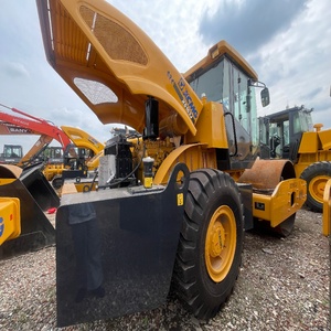 Rouleau vibratoire à tambour unique XS163J avec moteur diesel et pompe 10 CV pour la construction routière - Product Image 5