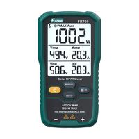 Testeur de puissance solaire MPPT FUZRR FR705 1000W 80V pour panneaux photovoltaïques, mesure Vmp Imp Voc Isc pour l'installation de panneaux solaires