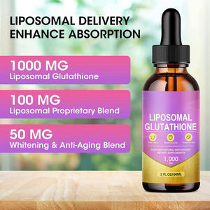 Complément alimentaire oral en huile de <span class=keywords><strong>L</strong></span>-Glutathion OEM/ODM, nutriments minéraux, 60 ml, gouttes liquides de fer liposomales - Product Image 2