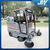 Balayeuse de sol robotique Robot de nettoyage commercial en plein air Balayeuse de route pour parking souterrain