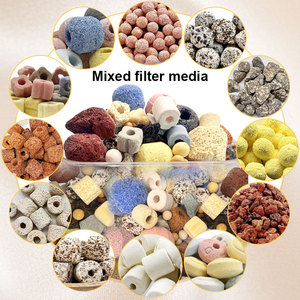 Média biologique mixte 15-<span class=keywords><strong>en</strong></span>-1 longue durée pour aquarium et bassin : stimule la croissance bactérienne, eau claire - Product Image 4