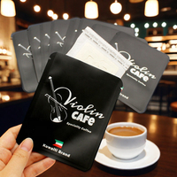 AT PACK 2024 Sac à café goutte à goutte à surface mate imprimé personnalisé avec filtre Sac à café goutte à goutte portable avec boîtes